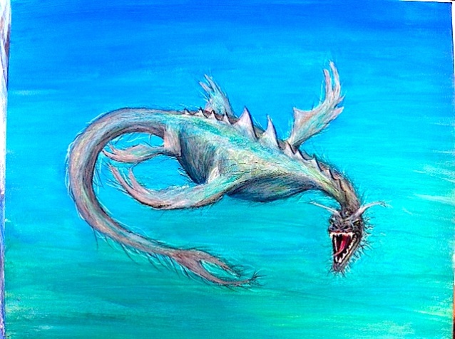 underwater dragon