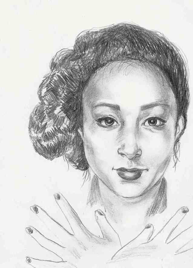 Caroline Hands Crossed